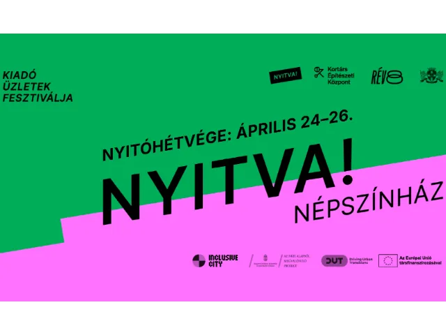 A 97 beérkezett pályázatból 8 vállalkozó valósíthatja meg ötleteit a Nyitva! - Kiadó üzletek fesztiválján